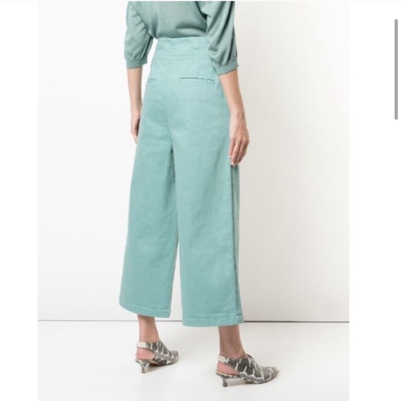 NWT Tibi Demi-Crop Jeans - Picture 2 of 2